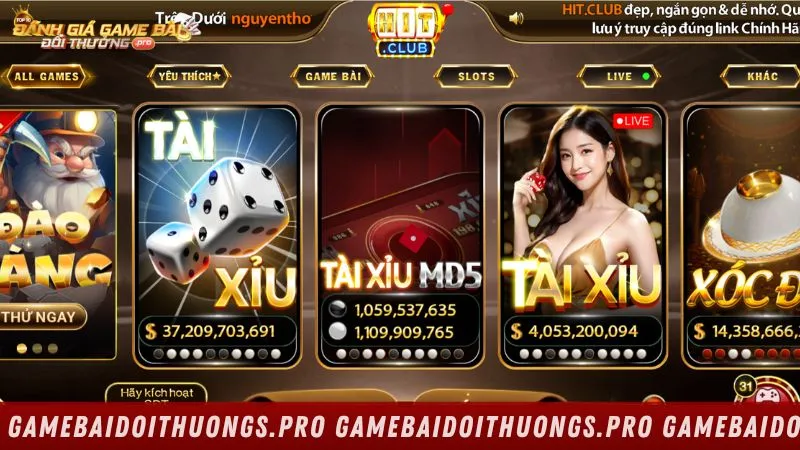 Đôi nét về cổng game HIT