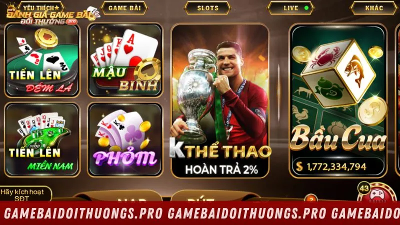 Kho game đa dạng