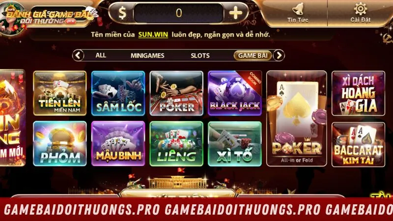 Kho game đa dạng