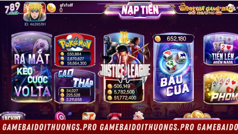 Kho game đa dạng