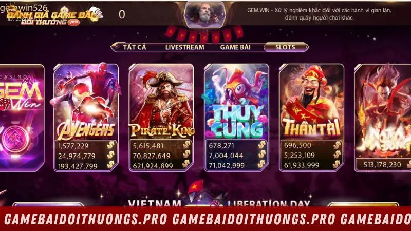 Kho trò chơi phong phú